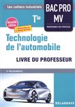 Technologie de l'automobile Tle Bac Pro MV (2021) - Pochette - Livre du professeur
