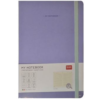Carnet de notes Legami Lined violet pastel