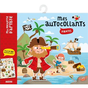 Ma pochette d'artiste - mes autocollants pirates