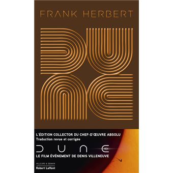 Couverture Dune Edition collector de Frank Herbert