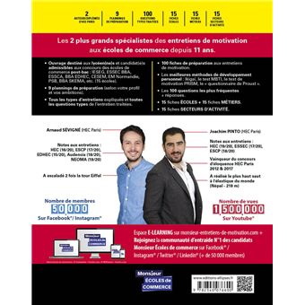 Le Manuel des entretiens de motivation « POST-BAC » - Concours aux écoles de commerce