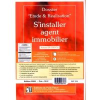 S'installer agent immobilier. kit avec cd-rom. tous les documents sont fournis p