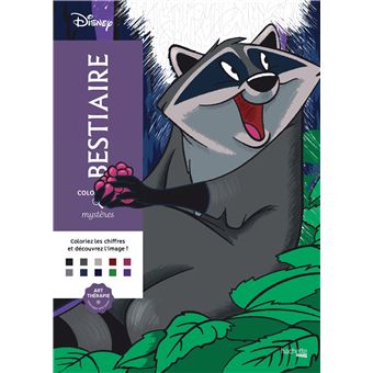 Coloriages mystères Disney - Bestiaire