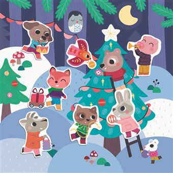 Stickers épais - Vive Noël !