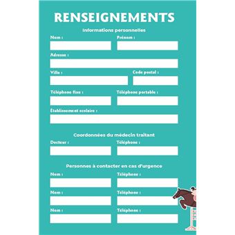 Agenda scolaire : Love Chevaux 2021-2022