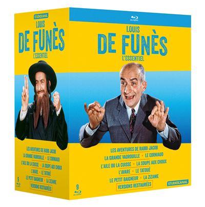 Coffret Louis de Funès L'Essentiel Blu-ray