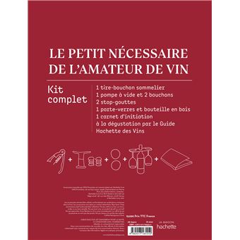 Coffret Le petit nécessaire de l'amateur de vin