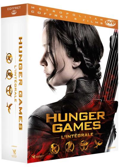 Coffret Hunger Games L'intégrale DVD - DVD Zone 2 - Achat & prix