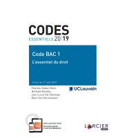Code bac 1 - L'essentiel du droit - 2019-2020