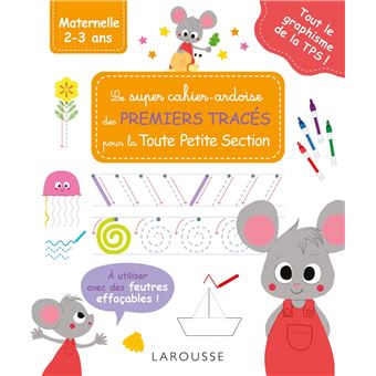Mon super cahier ardoise TPS Premiers tracés