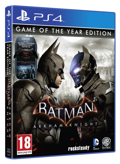 Batman Arkham Knight Game of the Year Edition PS4 - Jeux vidéo - Achat &  prix | fnac