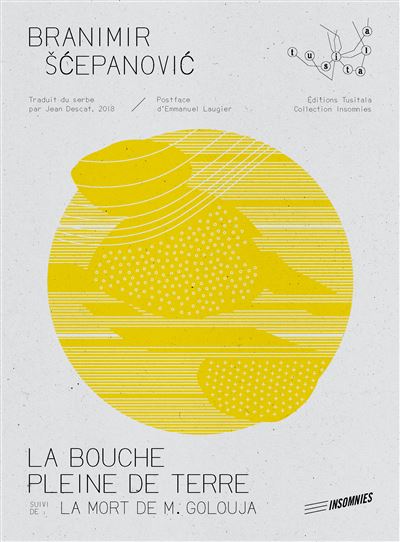 La bouche pleine de terre