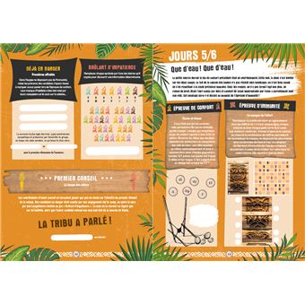 Cahier de Vacances adultes Koh-Lanta 2021