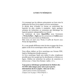Faire un ebook