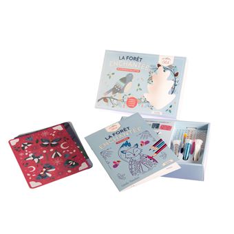 La forêt enchantée en strass et paillettes