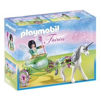 Playmobil 5446 Fairies Fée Papillon avec calèche et licorne - Playmobil -  Achat & prix