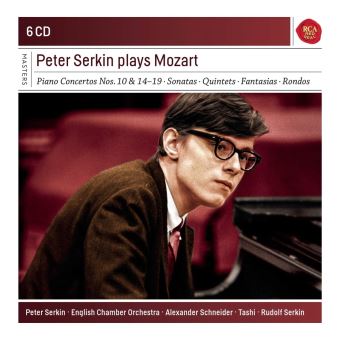 Peter Serkin Plays Mozart Coffret