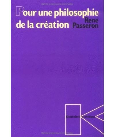Pour une philosophie de la creation