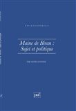 Maine de Biran.  Sujet et politique