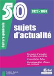 50 sujets d'actualité 2023-2024
