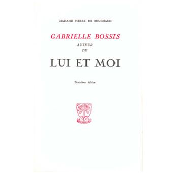 Gabrielle Bossis (Madame Bouchaud)