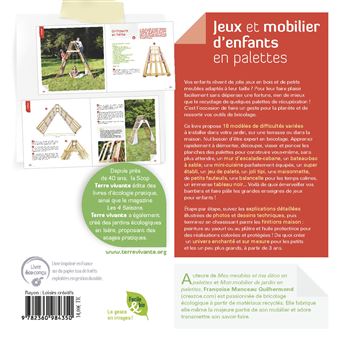 Jeux et mobiliers d'enfants en palettes