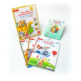 Mon coffret premières lectures avec Luna et Pomi