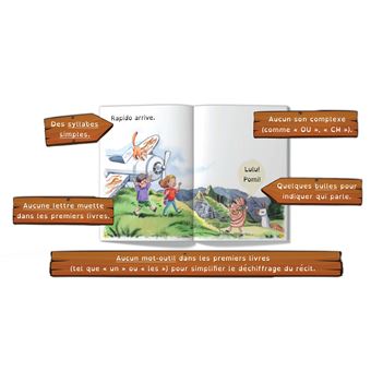 Mon coffret premières lectures avec Luna et Pomi