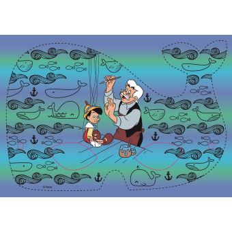 DISNEY - Pochette Les Ateliers - Masques à gratter