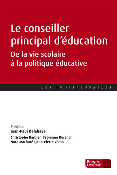 Le conseiller principal d'éducation