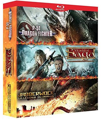 Coffret Créatures Dragons 3 films Blu-Ray