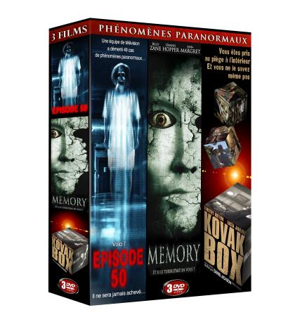 Coffret Phénomènes paranormaux 3 films DVD