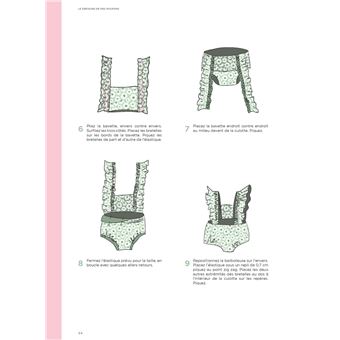Le Dressing de mes poupons - 17 tenues pour poupons (tailles 34, 36, 38 cm)