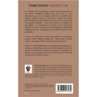 Etienne Tshisekedi mon frère et ami