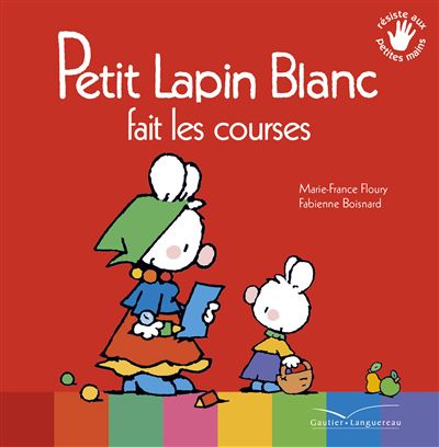 Petit Lapin Blanc fait les courses