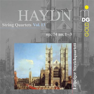 String Quartets Volume 13 Opus 74 Numéros 1-3