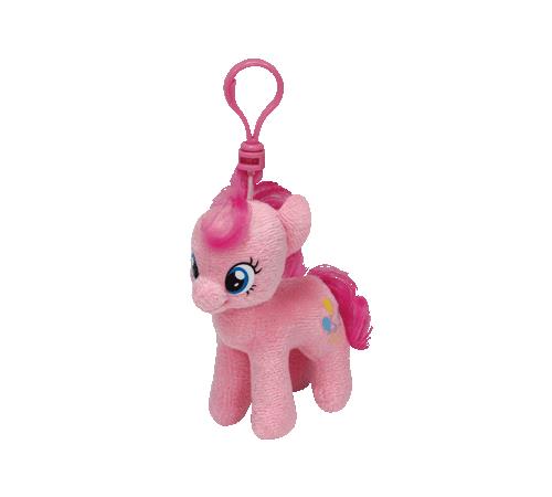 Porte clés peluche Pinkie Pie My Little Pony Ty Clip Rose