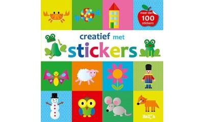 Creatief met stickers (appel)