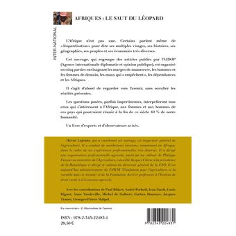 Afriques : le saut du léopard