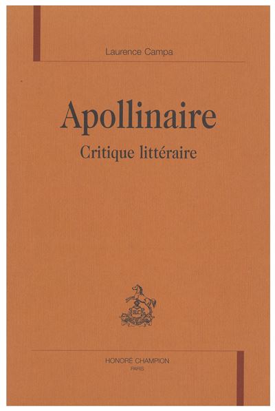 Apollinaire critique littéraire
