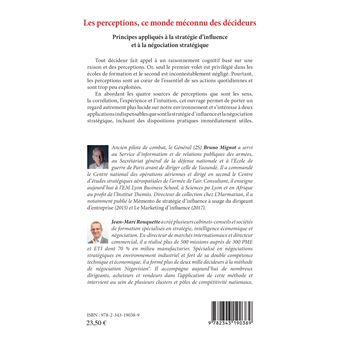 Les perceptions, ce monde méconnu des décideurs