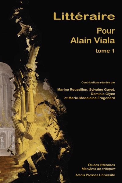 Littéraire. pour alain viala