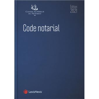 Code notarial 2021