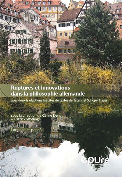 Ruptures et innovations dans la philosophie allemande