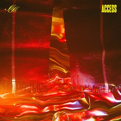Access Vinyle Bleu Transparent