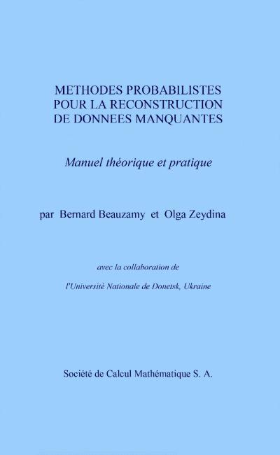 Méthodes probabilistes pour la reconstruction de données manquantes