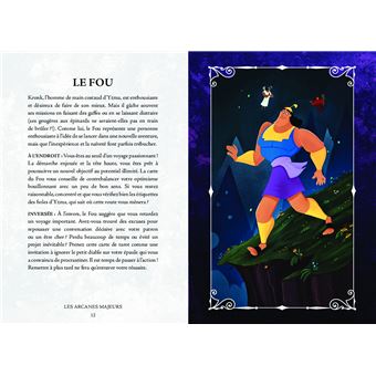 Coffret Tarot Disney Vilains