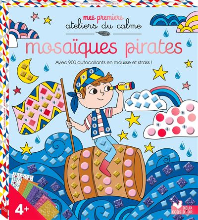 Mosaïques mousse Pirates - boîte avec accessoires