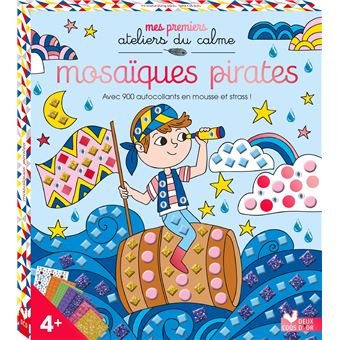 Mosaïques mousse Pirates - boîte avec accessoires