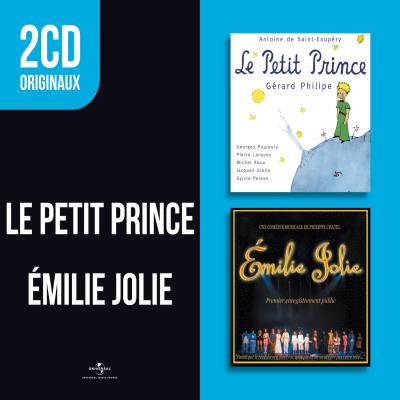 2 cd originaux/petit prince/emilie jolie